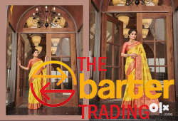 Beautiful LINEN SAREES with Zari Work