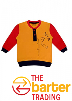 Unisex Child Cotton Full Sleeve Sweatshirt with Pant Cordinated Dress for Baby Boy & Girl